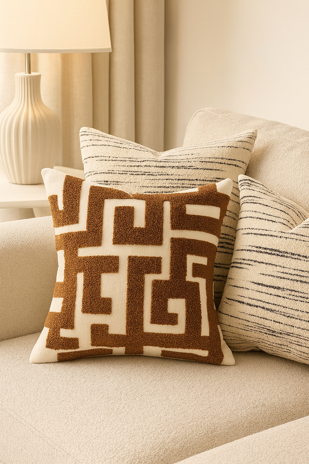 Pillow brown